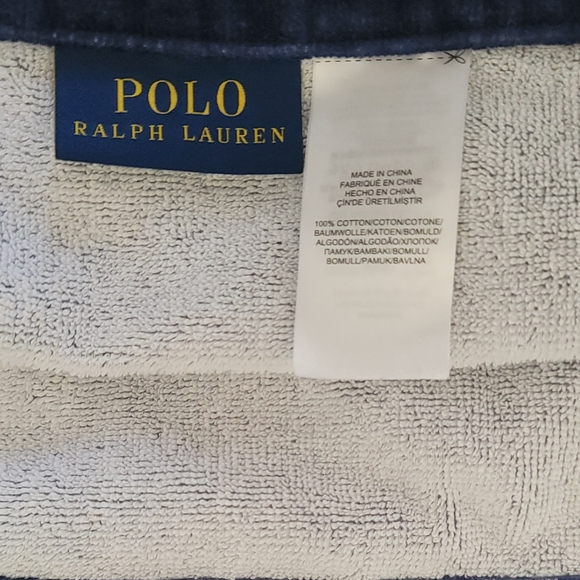 2 Large Size Ralph Lauren Polo Beach Towels - Picture 6 of 6